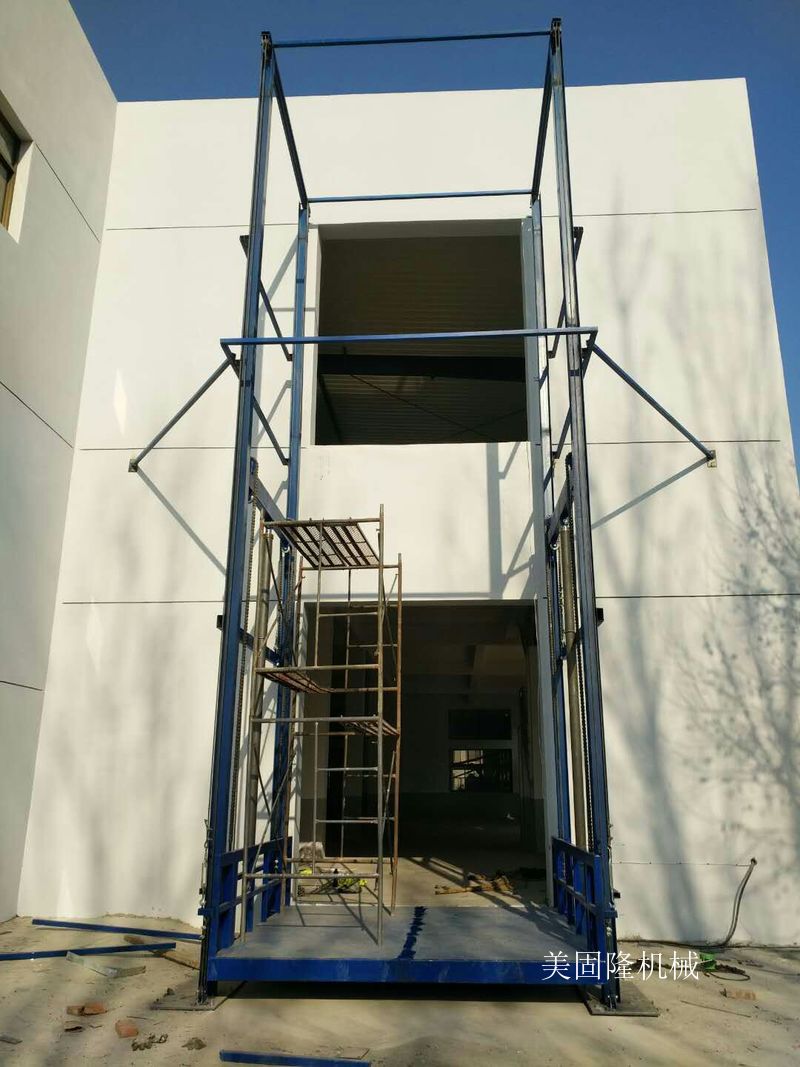 宿迁仓库专用导轨式升降货梯价格